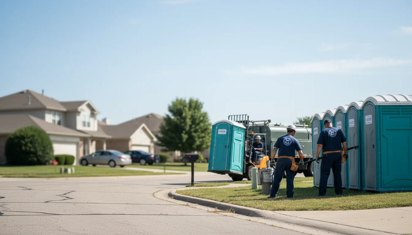 Porta Potty Rental in Round Mountain, TX near me